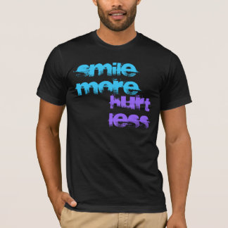 Camiseta Sorri mais dano menos T