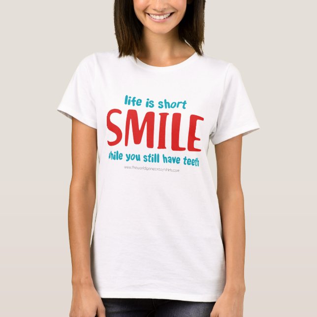 Camiseta Sorria (Frente)
