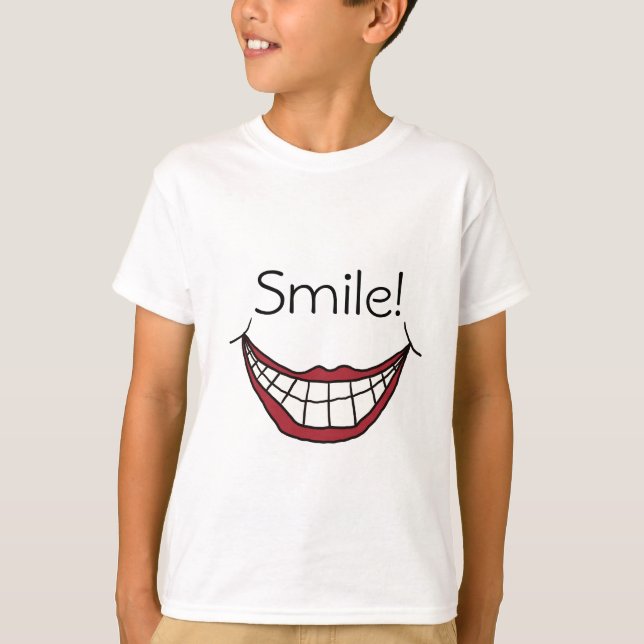 Camiseta Sorria!  (Frente)
