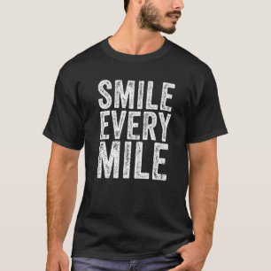 Camiseta Sorria A Cada Milha Correndo