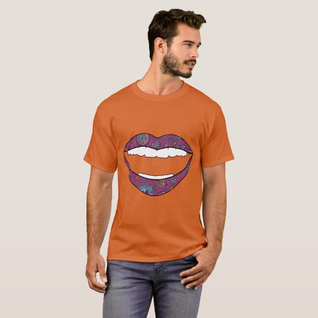 Camiseta "Sorria" de Jessica Jolia (Frente Completa)