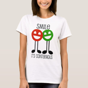 Camiseta Sorria É Contagioso