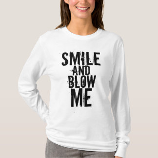 Camiseta Sorria e funda-me