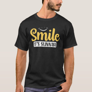 Camiseta Sorria É muçulmano sunita islâmico e árabe