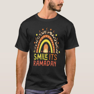 Camiseta Sorria É o muçulmano Ramadã Kareem Islâmico E