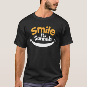Camiseta Sorria é Sunnah Muçulmano Eid Mubarak Islâmico Ram