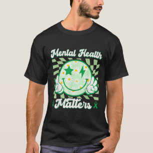 Camiseta Sorria Feliz Rosto Flor Flor Cuja Saúde Mental Est