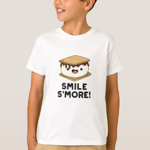 Camiseta Sorria Mais Engraçada Comida Pun