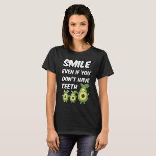 Camiseta Sorria mesmo se você não tem dentes