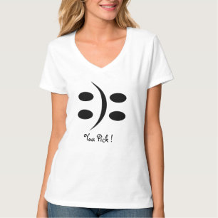 Camiseta Sorria, Mulher-Atitude, Namorada-Camisa Engraçada