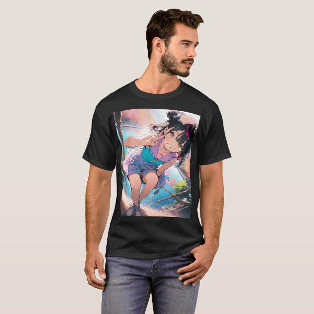 Camiseta Sorria na Ponte Sunlit (Frente Completa)