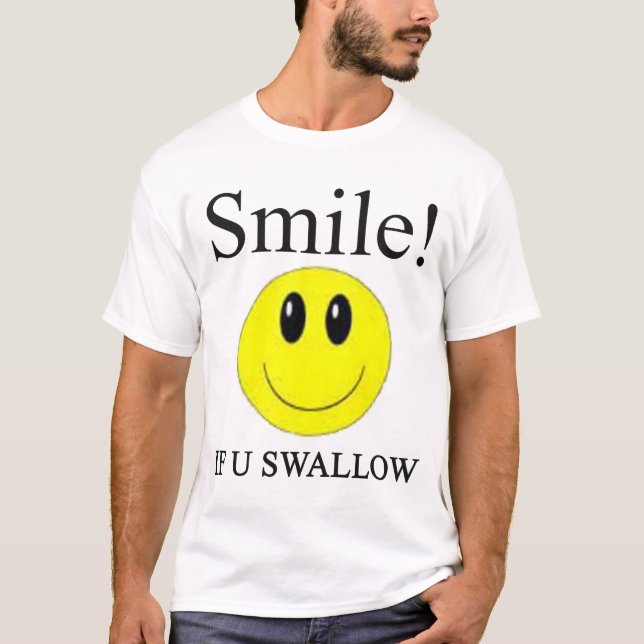 Camiseta Sorria Se Engolir - T-Shirts (Frente)