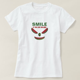 Camiseta Sorria Se Você Ama Melões