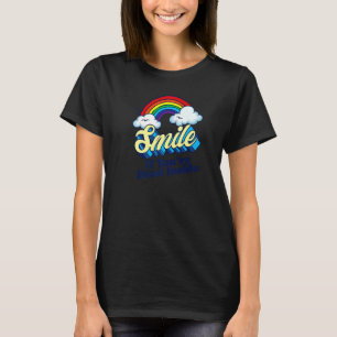 Camiseta Sorria Se você for Morto Dentro Sarcástico pessimi