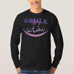 Camiseta Sorria Seu Rama Islâmico Ramadã Eid Mubarak Islâmi