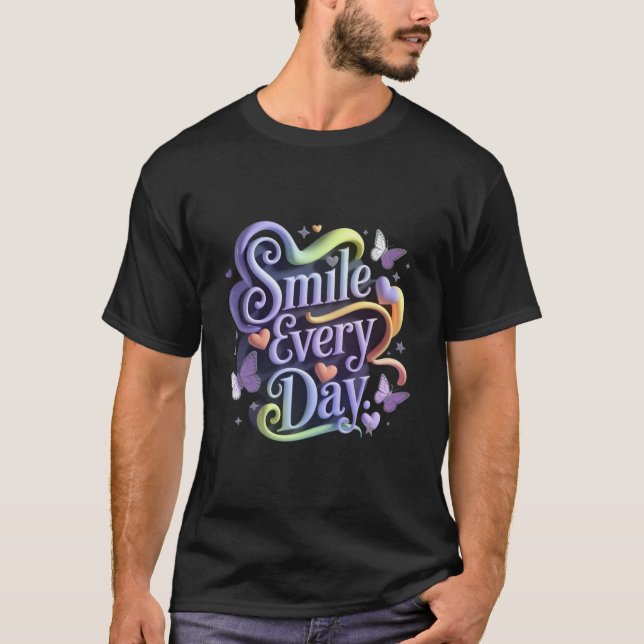 Camiseta Sorria Todos os Dias (Frente)