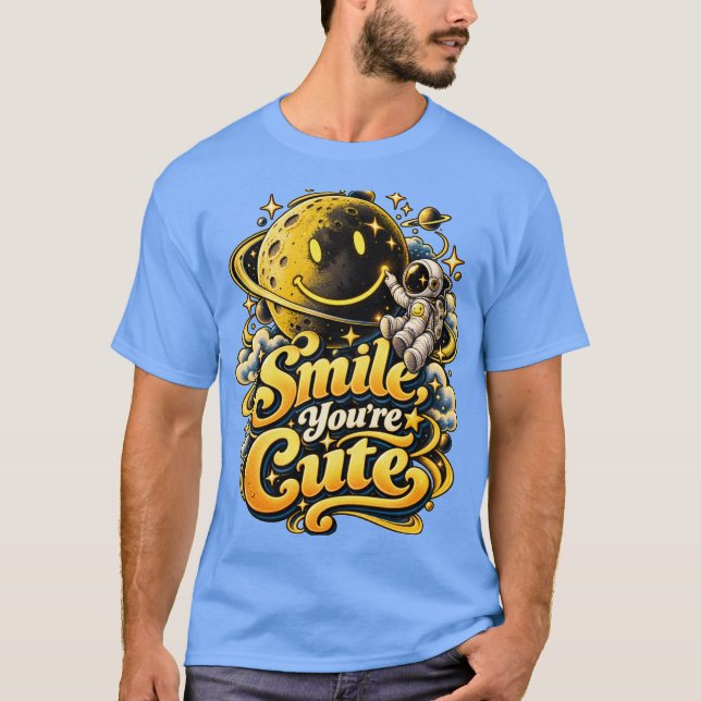 Camiseta Sorria, Você é Fofo (Frente)