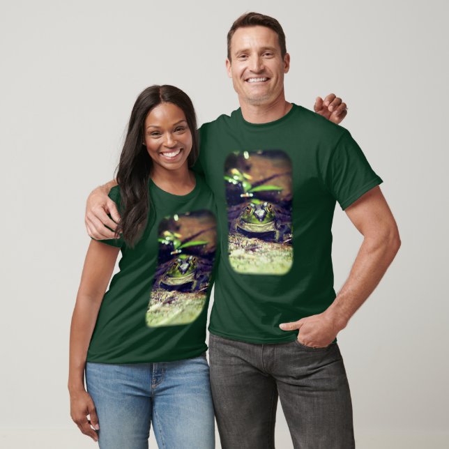 Camiseta Sorrir a Natureza do Bullfrog (Unissex)