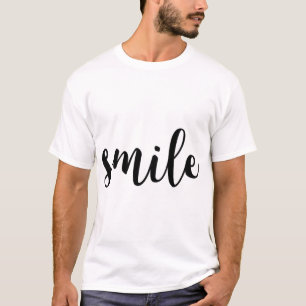 Camiseta sorrir amigo engraçado