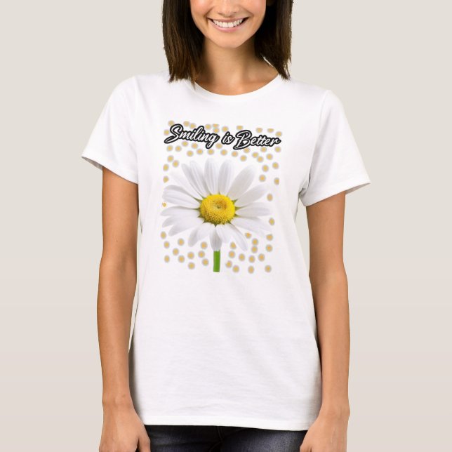 Camiseta Sorrir é melhor (Frente)