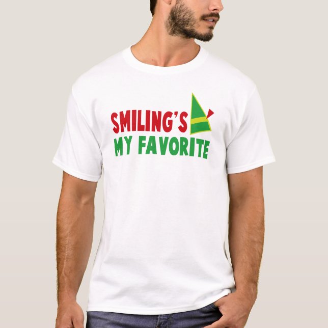 CAMISETA SORRIR É O MEU FAVORITO (Frente)