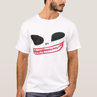 Camiseta Sorrir forçadamente do monstro