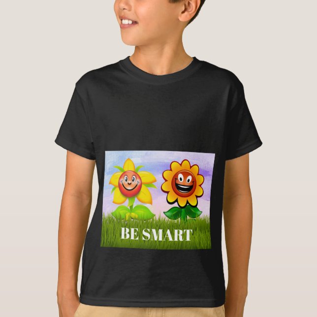 CAMISETA SORRIR O SMART BOY GARDEN FLOWLE (Frente)