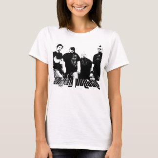 Camiseta Sorrir polidamente T da banda - costume… -