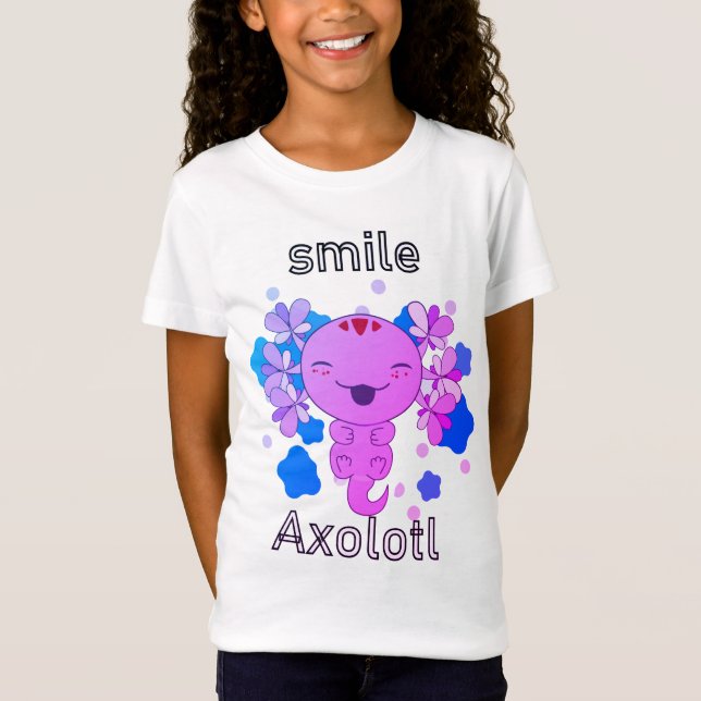 Camiseta sorriso axolotal (Frente)