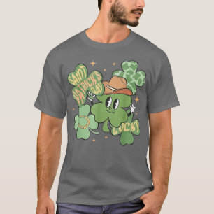 Camiseta Sorriso bonito, Dia de São Patrício feliz, sorria.