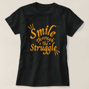 Camiseta Sorriso - Citação Inspiradora