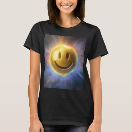 Camiseta Sorriso Cósmico de Alinhamento