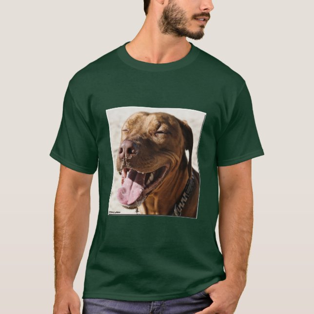 Camiseta Sorriso da praia (Frente)