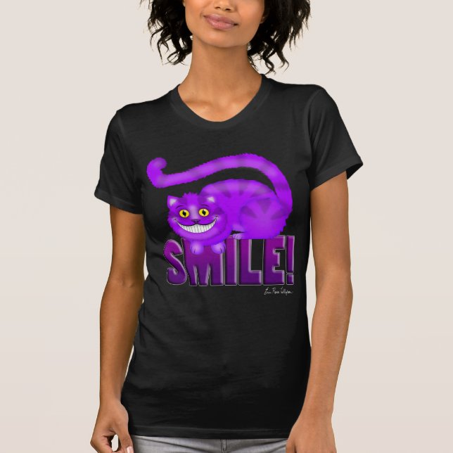 Camiseta Sorriso de Cheshire (Frente)