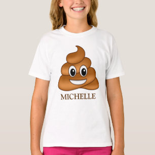 Camiseta Sorriso de cocô emoji