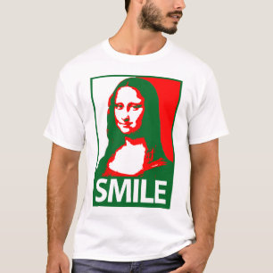 Camiseta Sorriso de Mona Lisa