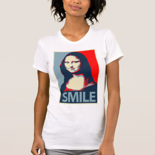 Camiseta Sorriso de Mona Lisa