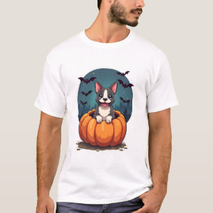 Camiseta Sorriso de Pitbull Abóbora