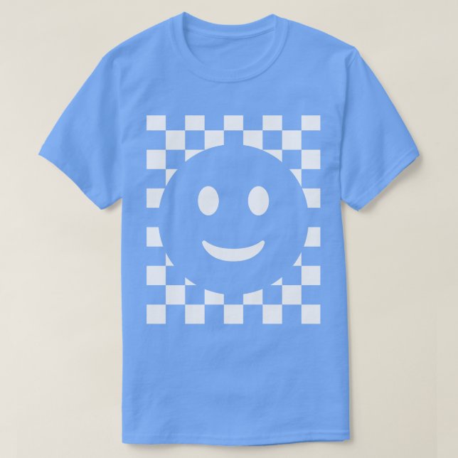Camiseta Sorriso de tabuleiro 1 (Frente do Design)