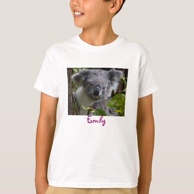 Camiseta sorriso do koala (Frente)