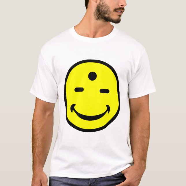 Camiseta sorriso do terceiro olho (Frente)