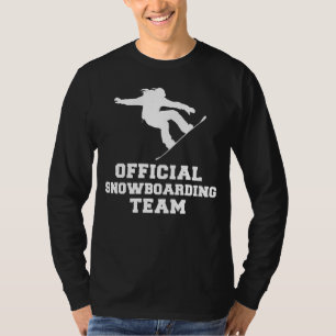 Camiseta Sorriso E Sombra - Equipe Oficial De Snowboard Tea