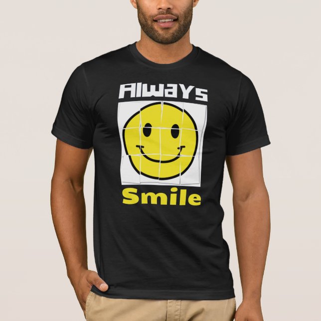 Camiseta sorriso emoji (Frente)
