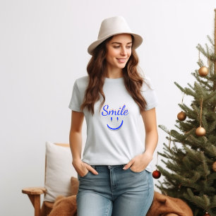 Camiseta Sorriso - Espalhar a Positividade e a Felicidade