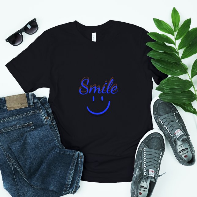 Camiseta Sorriso - Espalhar a Positividade e a Felicidade (Criador carregado)