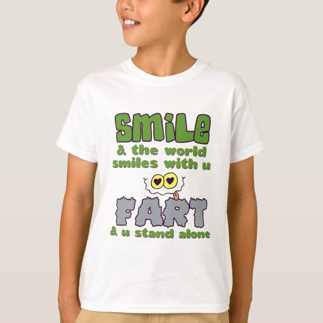 Camiseta Sorriso - Estilo e cor (Frente)