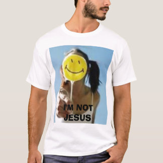 Camiseta sorriso, eu não sou JESUS