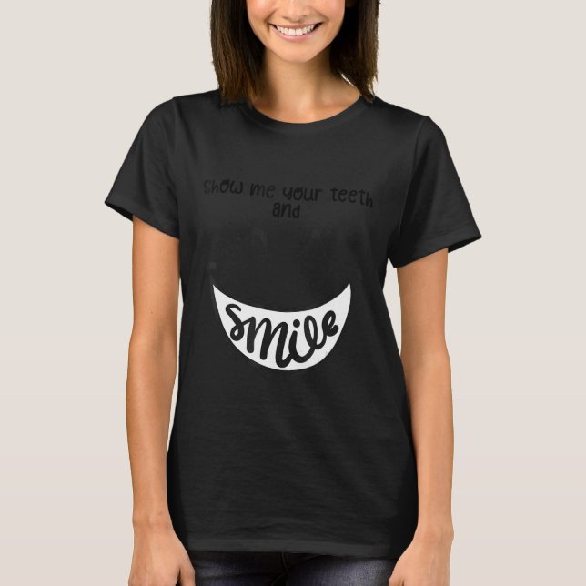 Camiseta sorriso feliz (Frente)