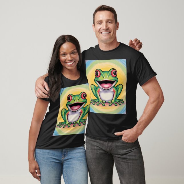 Camiseta Sorriso Gentil do Sapo (Unissex)