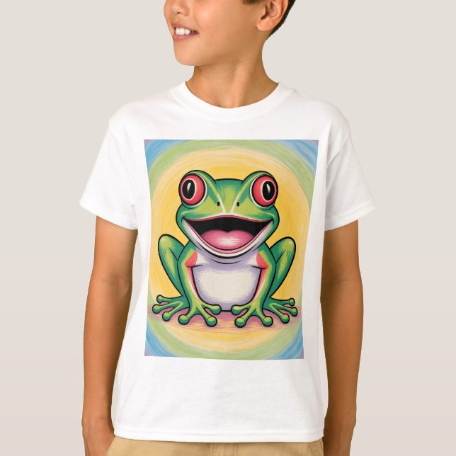 Camiseta Sorriso Gentil do Sapo (Frente)